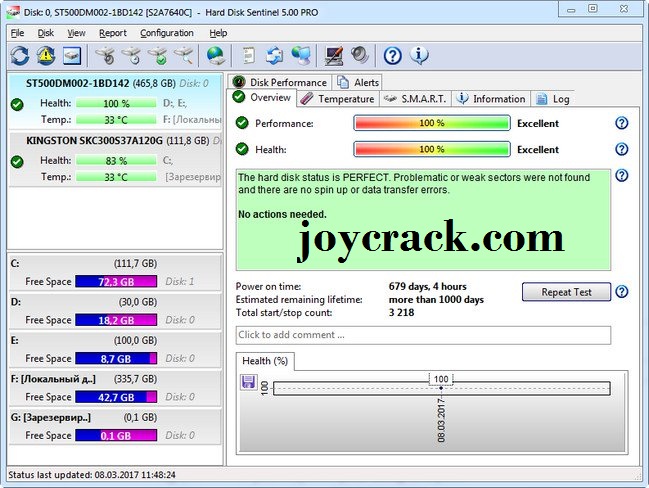 Hard Disk Sentinel Pro Crack joycrack.com