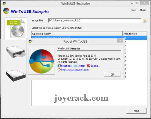 WinToUSB Enterprise Crack / joycrack.com