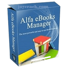 Alfa eBooks Manager Pro Crack-joycrack.com