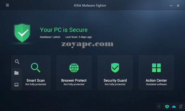 IObit Malware Fighter Pro Crack-joycrack.com