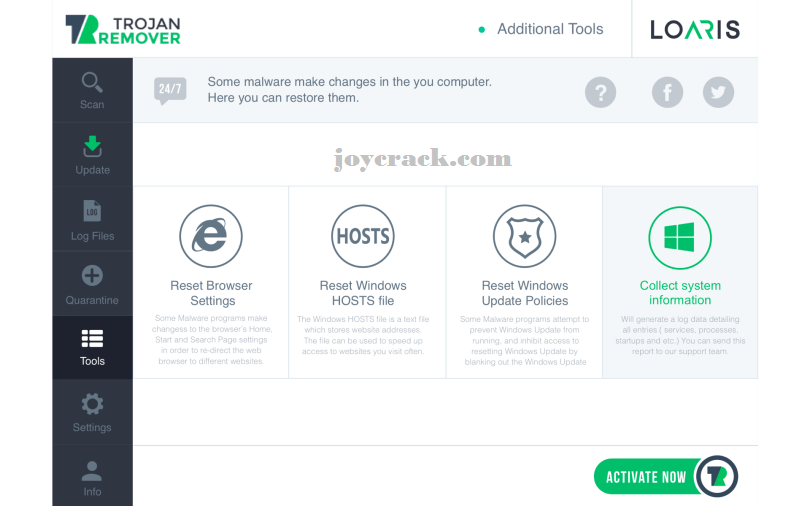 Loaris Trojan Remover Crack-joycrack.com
